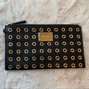 Michael Kors Black Wristlet